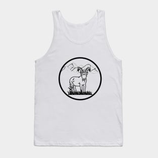 Mountain goat Tank Top